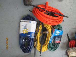 Bundle of (4) heavy duty outdoor ex...