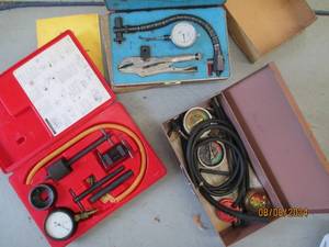 Automotive compression tester, carb...