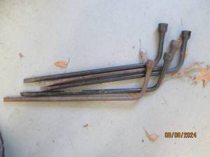 Handful of tire irons...