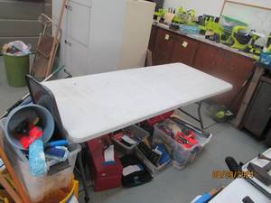 PDG metal framed ridgid plastic top...