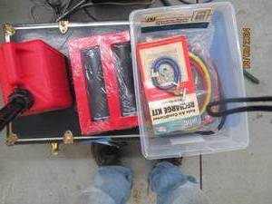 High press charging hose, auto air ...