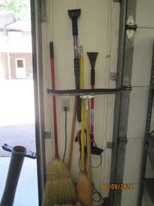 Brooms, dustpan, Squeegee and other...