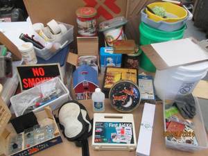 Huge lot of misc household hardware...
