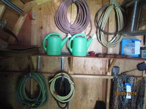 Garden hose grouping with (2) water...