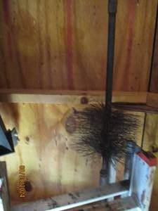 Long Handled chimney sweep cleaning...