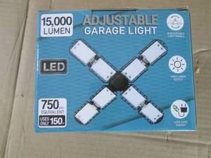 15000 Lumen adjustable garage light...