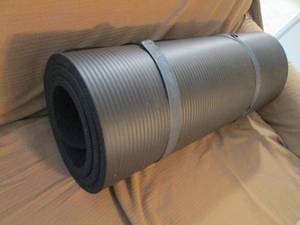 Nice thick yoga mat...