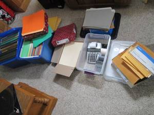 Adding machines, files and other of...