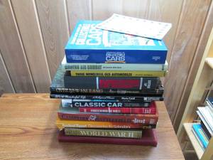Lot of hard cover books...