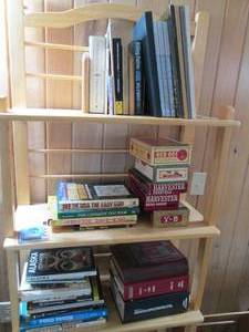 Lot of books and cigar boxes...
