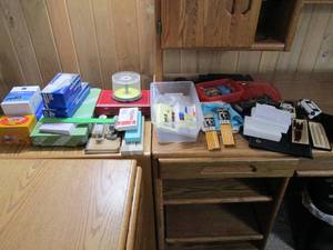Lot of office supplies...