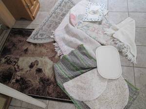Lot of assorted rugs...