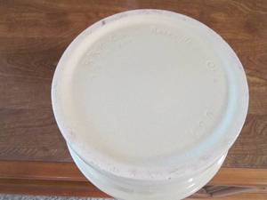 Roseville pottery glazed dish...