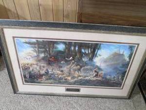 Framed The Invitation print...