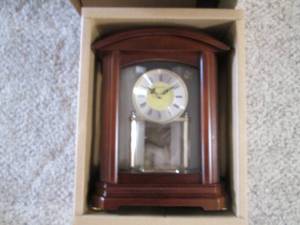 Bulova clock, new in box...