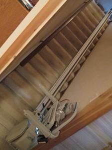 Acorn stair lift, will be removed f...