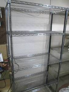 6 tall NSF shelf...