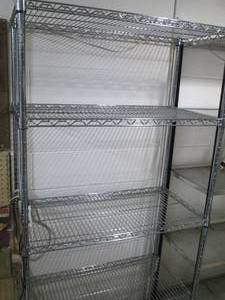 6 tall NSF shelf...