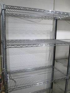 6 tall NSF shelf...