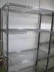 6 tall NSF shelf...