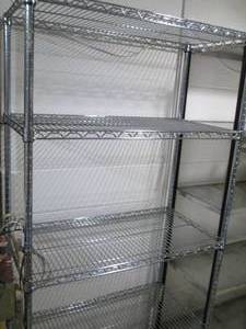 6 tall NSF shelf...