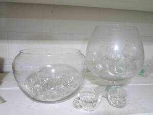 2 Punch bowls...