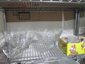 2 Punch bowl sets...