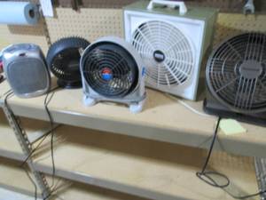 4 Fans and a heater