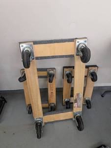 Set of relatively new wood framed f...