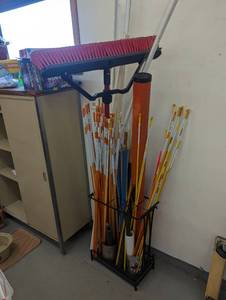 Freestanding Metal framed organizer...