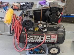 Campbell Hausfeld Cast Iron 120v 5h...