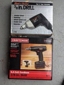 Craftsman 6.v 38 single speed rev...