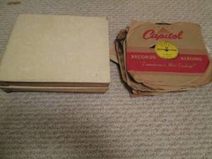 78s Count Basie, Hank Williams and...