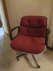 Rolling office chair...