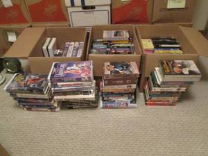 Huge lot of VHS tapes...