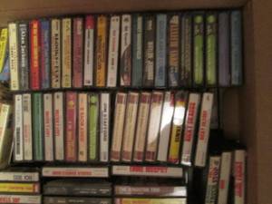 Large lot of cassette tapes