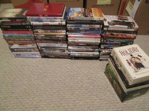 Large lot of DVDs...
