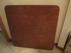 Card table 34 x 34...