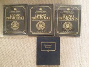 Statehood quarter book and presiden...