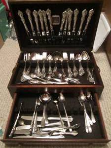 Towle 1959 sterling silverware set ...