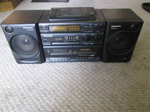 Panasonic boombox...