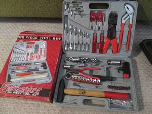 100 piece tool set...
