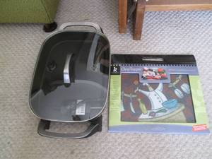 George Foreman grill and decorative...