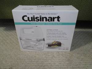 Cuisinart hand mixer...