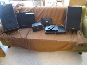 Blu-ray player, variety of speaks a...