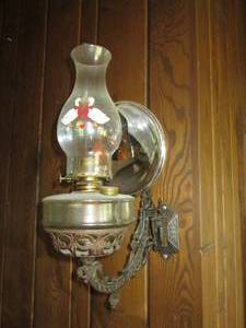 wall mount decorative geese oil lam...
