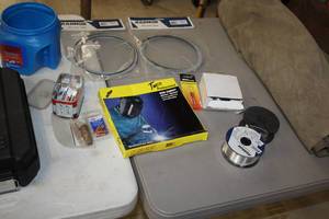 lot 76 image: Assorted Welding Accessories - Welding Wire and Contact Tips, Mig Gun Wire Conduit
