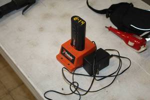 lot 78 image: Paslode Cordless Tool Battery and Charger
