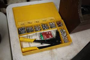 lot 110 image: Rivet Gun Set with Case and Rivets