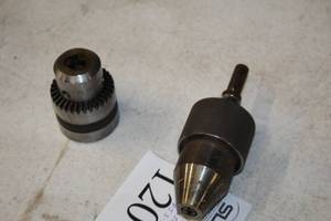 lot 120 image: Lot of (2) Drill Chucks - Wahlstrom 28-94, RJ3-16L